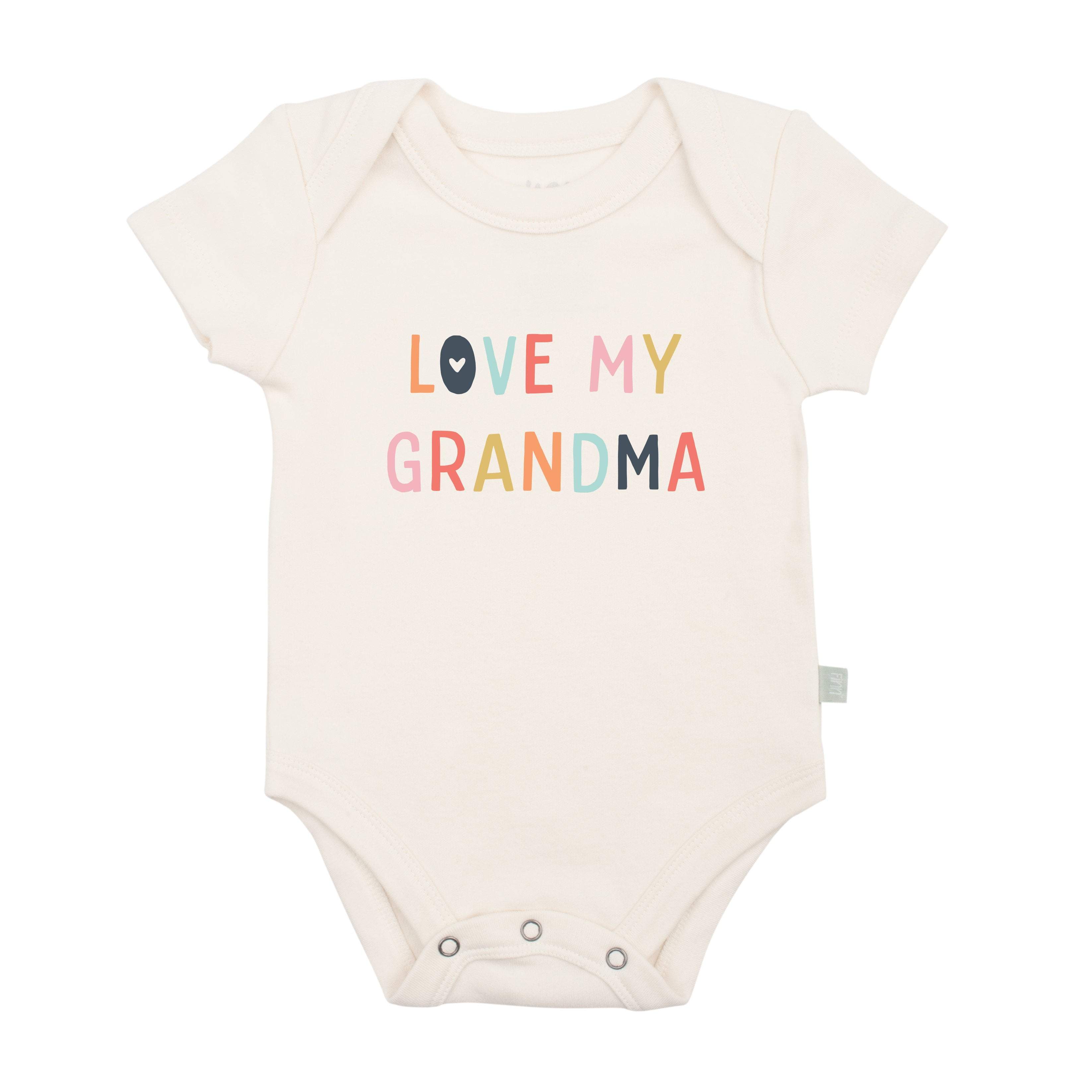 graphic bodysuit | love grandma